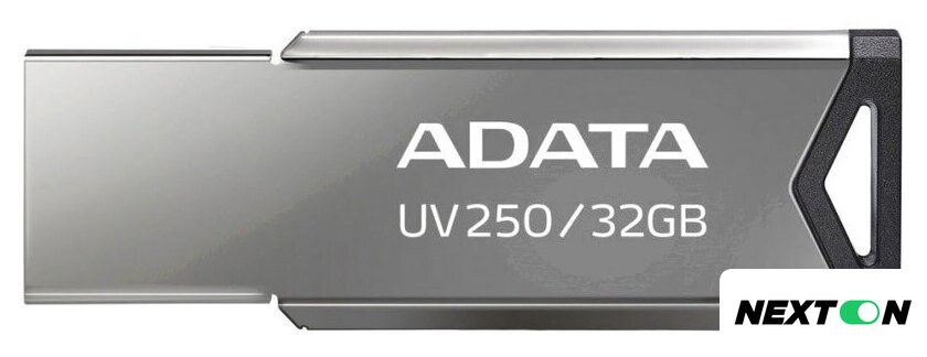 USB Flash ADATA UV250 32GB (серебристый) - Изображение №1 — Интернет-магазин Nexton