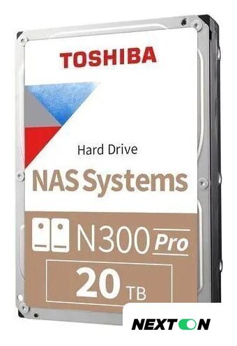 Жесткий диск Toshiba N300 Pro 20TB HDWG62AUZSVB - Изображение №1 — Интернет-магазин Nexton