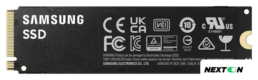SSD Samsung 990 Pro 2TB MZ-V9P2T0BW - Изображение №5 — Интернет-магазин Nexton