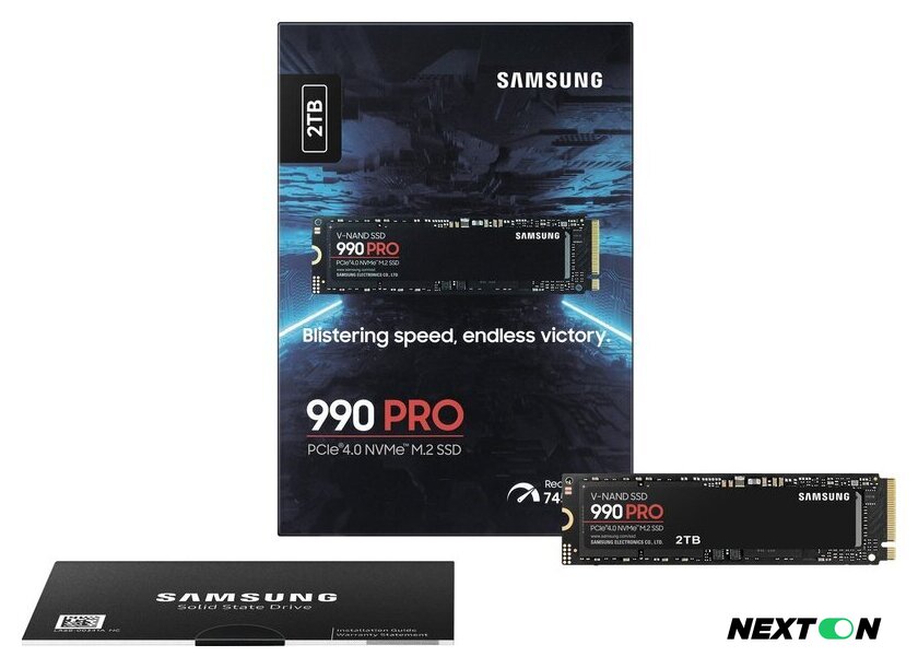 SSD Samsung 990 Pro 2TB MZ-V9P2T0BW - Изображение №2 — Интернет-магазин Nexton