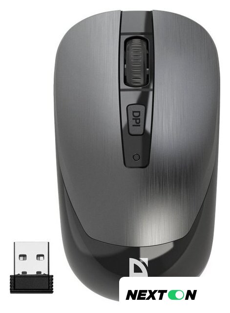 Мышь Defender Wave MM-995 (серебристый) - Изображение №1 — Интернет-магазин Nexton