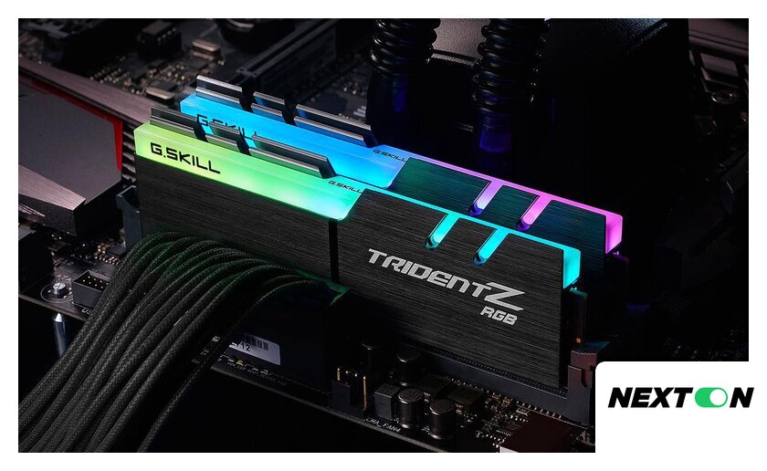 Оперативная память G.Skill Trident Z RGB 2x16GB DDR4 PC4-25600 F4-3200C16D-32GTZR - Изображение №3 — Интернет-магазин Nexton