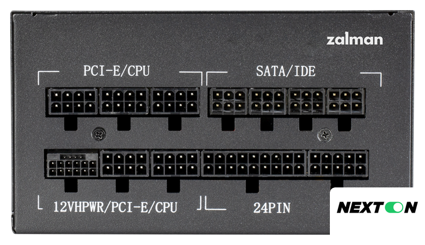 Блок питания Zalman TeraMax II 750W ZM750-TMX2 - Изображение №4 — Интернет-магазин Nexton