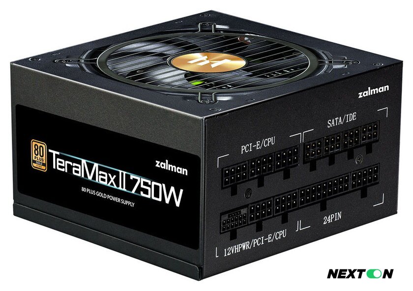 Блок питания Zalman TeraMax II 750W ZM750-TMX2 - Изображение №1 — Интернет-магазин Nexton