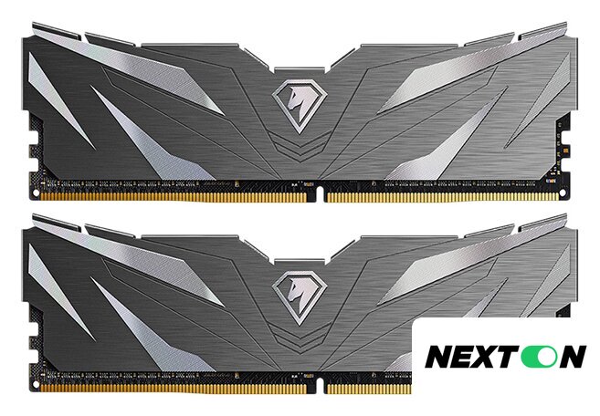 Оперативная память Netac Shadow II Black 2x8ГБ DDR4 3200МГц NTSWD4P32DP-16K - Изображение №1 — Интернет-магазин Nexton