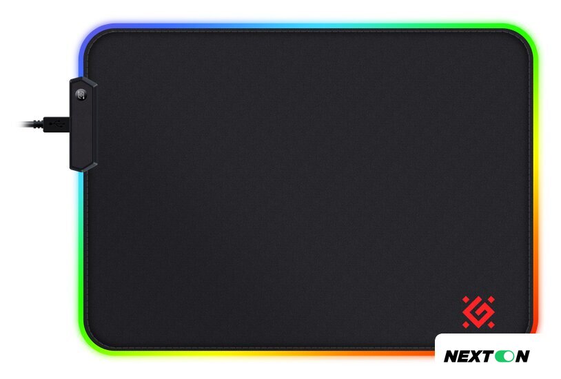 Коврик для мыши Defender Black L Light - Изображение №1 — Интернет-магазин Nexton
