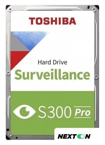 Жесткий диск Toshiba S300 Pro Surveillance 10TB HDWTA1AUZSVA - Изображение №1 — Интернет-магазин Nexton