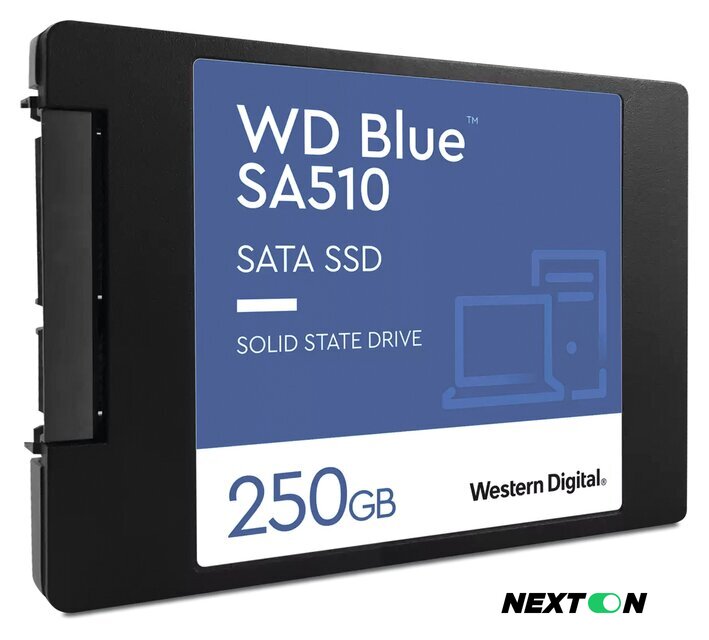 SSD WD Blue SA510 250GB WDS250G3B0A - Изображение №3 — Интернет-магазин Nexton