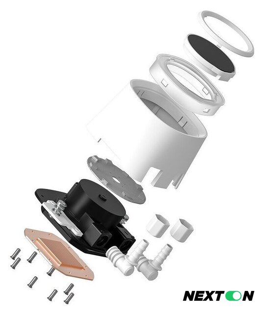 Система жидкостного охлаждения для процессора ID-Cooling FX240 LCD White - Изображение №8 — Интернет-магазин Nexton