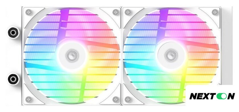 Система жидкостного охлаждения для процессора ID-Cooling FX240 LCD White - Изображение №3 — Интернет-магазин Nexton