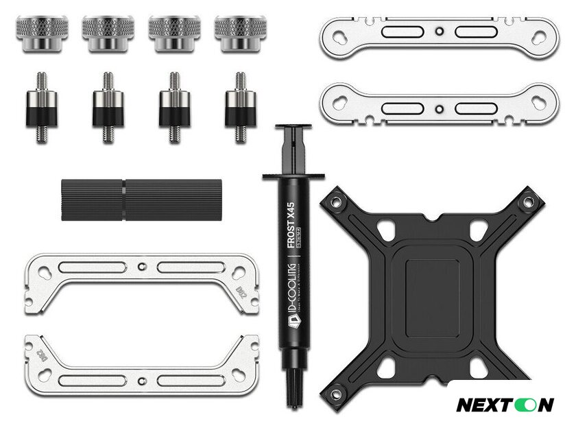 Система жидкостного охлаждения для процессора ID-Cooling FX240 LCD White - Изображение №13 — Интернет-магазин Nexton