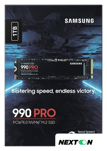 SSD Samsung 990 Pro 1TB MZ-V9P1T0BW - Изображение №3 — Интернет-магазин Nexton