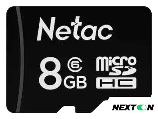 Карта памяти Netac P500 Standard 8GB NT02P500STN-008G-S - Изображение №1 — Интернет-магазин Nexton