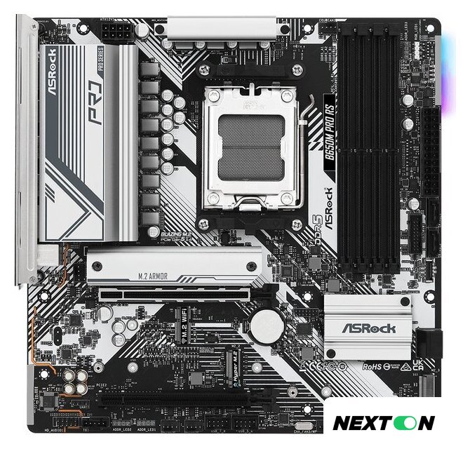 Материнская плата ASRock B650M Pro RS - Изображение №2 — Интернет-магазин Nexton