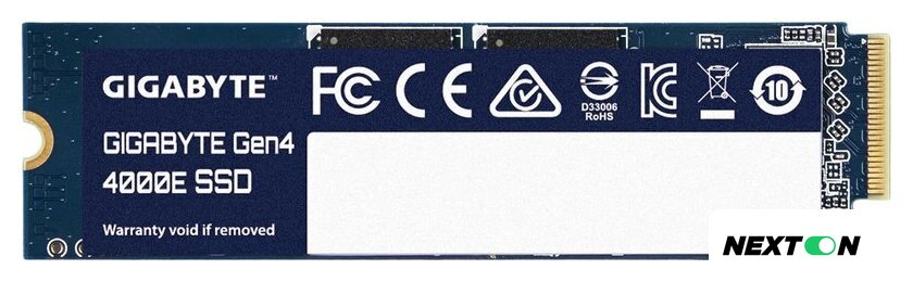 SSD Gigabyte Gen4 4000E SSD 500GB G440E500G - Изображение №1 — Интернет-магазин Nexton
