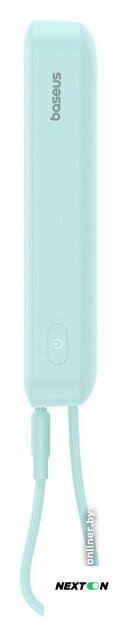 Внешний аккумулятор Baseus Magnetic Fast Charge Power Bank Type-C Edition 30W 10000mAh (мятный) - Изображение №6 — Интернет-магазин Nexton