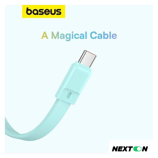 Внешний аккумулятор Baseus Magnetic Fast Charge Power Bank Type-C Edition 30W 10000mAh (мятный) - Изображение №15 — Интернет-магазин Nexton