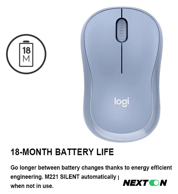 Мышь Logitech M221 (розовый) - Изображение №4 — Интернет-магазин Nexton