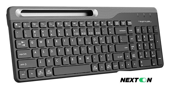 Клавиатура A4Tech Fstyler FBK25 (черный/серый) - Изображение №5 — Интернет-магазин Nexton