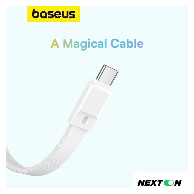 Внешний аккумулятор Baseus Magnetic Fast Charge Power Bank Type-C Edition 30W 10000mAh (белый) - Изображение №15 — Интернет-магазин Nexton