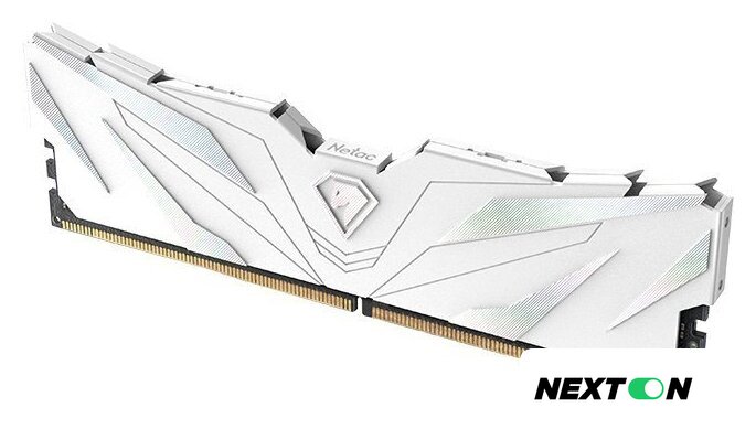 Оперативная память Netac Shadow II White 16ГБ DDR5 6000 МГц NTSWD5P60SP-16W - Изображение №3 — Интернет-магазин Nexton