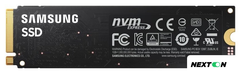 SSD Samsung 980 1TB MZ-V8V1T0BW - Изображение №2 — Интернет-магазин Nexton