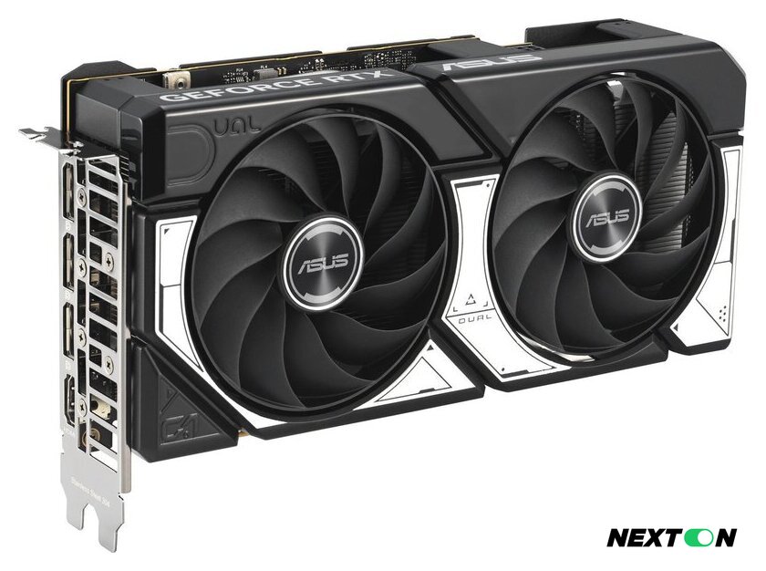 Видеокарта ASUS Dual GeForce RTX 5060 8GB GDDR7 OC Edition DUAL-RTX5060-O8G - Изображение №1 — Интернет-магазин Nexton