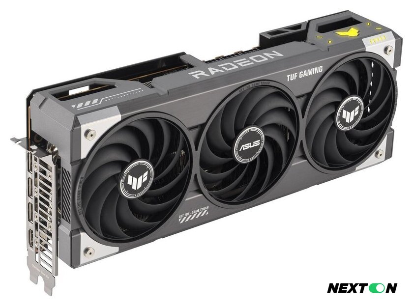 Видеокарта ASUS TUF Gaming Radeon RX 9070 XT OC Edition 16GB GDDR6 TUF-RX9070XT-O16G-GAMING - Изображение №1 — Интернет-магазин Nexton