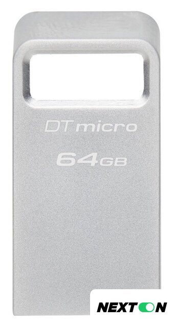 USB Flash Kingston DataTraveler Micro USB 3.2 Gen 1 64GB - Изображение №1 — Интернет-магазин Nexton