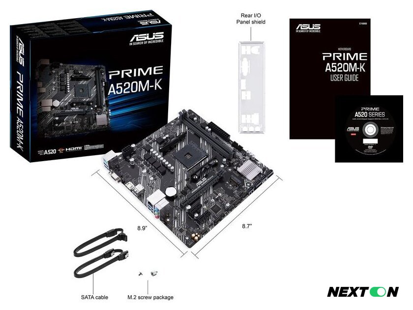 Материнская плата ASUS Prime A520M-K - Изображение №7 — Интернет-магазин Nexton