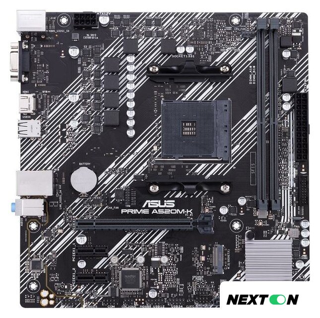 Материнская плата ASUS Prime A520M-K - Изображение №1 — Интернет-магазин Nexton