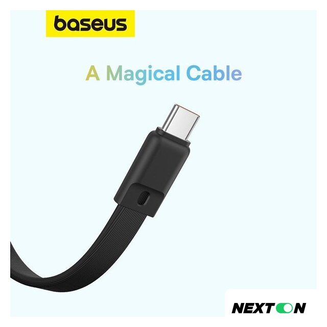 Внешний аккумулятор Baseus Magnetic Fast Charge Power Bank Type-C Edition 30W 10000mAh (черный) - Изображение №15 — Интернет-магазин Nexton