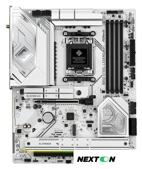 Материнская плата ASRock B850 Steel Legend WiFi - Изображение №1 — Интернет-магазин Nexton