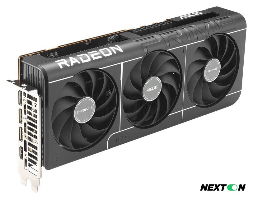 Видеокарта ASUS Prime Radeon RX 9070 XT OC Edition 16GB GDDR6 PRIME-RX9070XT-O16G - Изображение №1 — Интернет-магазин Nexton