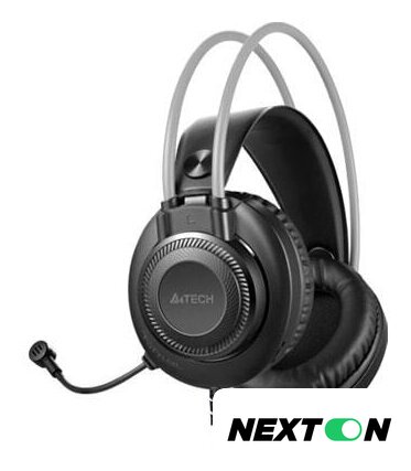 Наушники A4Tech Fstyler FH200U (черный/серый) - Изображение №4 — Интернет-магазин Nexton