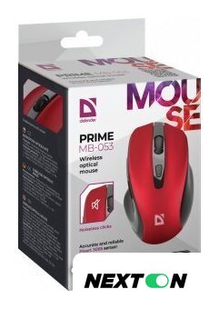 Мышь Defender Prime MB-053 (красный) - Изображение №6 — Интернет-магазин Nexton
