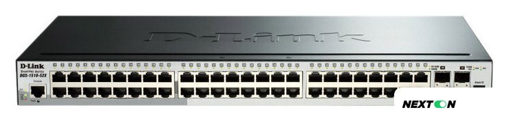 Управляемый коммутатор уровня 2+ D-Link DGS-1510-52X/A2A - Изображение №1 — Интернет-магазин Nexton