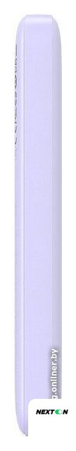 Внешний аккумулятор Baseus Airpow Fast Charge Power Bank 20W 10000mAh (сиреневый) - Изображение №5 — Интернет-магазин Nexton