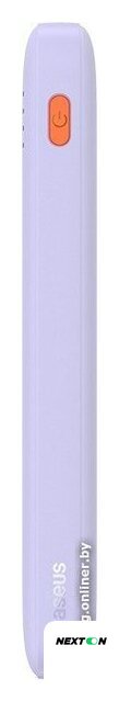 Внешний аккумулятор Baseus Airpow Fast Charge Power Bank 20W 10000mAh (сиреневый) - Изображение №6 — Интернет-магазин Nexton