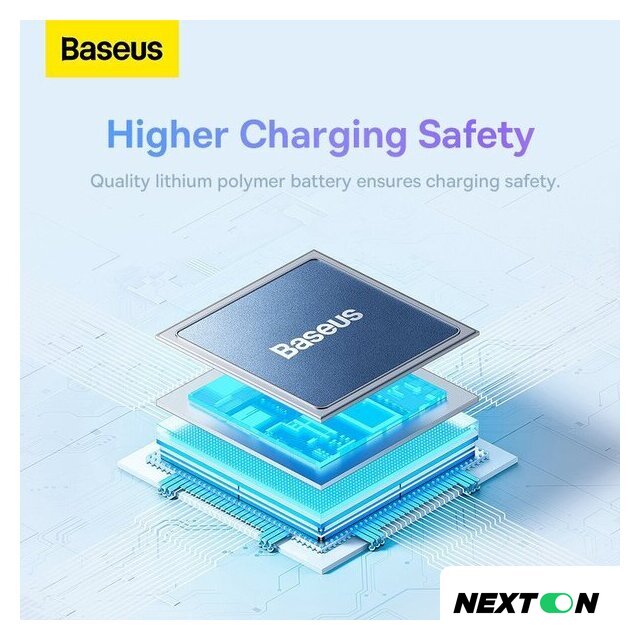 Внешний аккумулятор Baseus Airpow Fast Charge Power Bank 20W 10000mAh (сиреневый) - Изображение №17 — Интернет-магазин Nexton