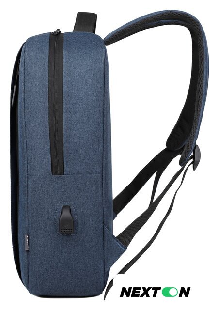 Городской рюкзак Miru Skinny 15.6 MBP-1051 (синий) - Изображение №3 — Интернет-магазин Nexton