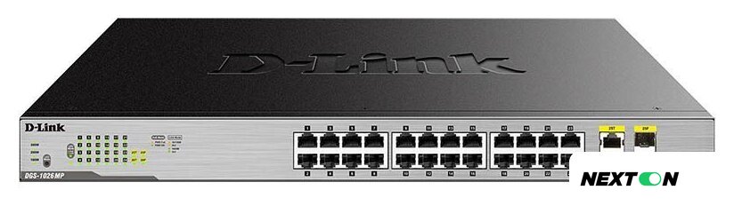 Неуправляемый коммутатор D-Link DGS-1026MP/B2A - Изображение №2 — Интернет-магазин Nexton