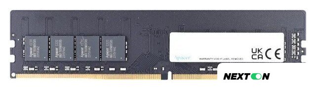 Оперативная память Apacer 16ГБ DDR4 3200 МГц AU16GGB32CSFBGH - Изображение №1 — Интернет-магазин Nexton