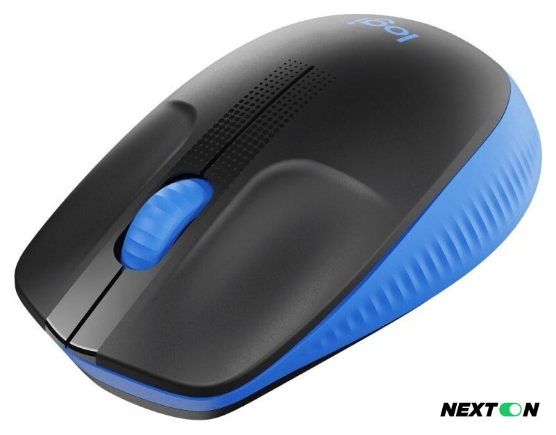 Мышь Logitech M190 (черный/синий) - Изображение №3 — Интернет-магазин Nexton