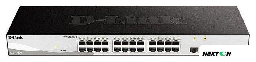 Управляемый коммутатор 2-го уровня D-Link DGS-1210-26/FL2A - Изображение №1 — Интернет-магазин Nexton