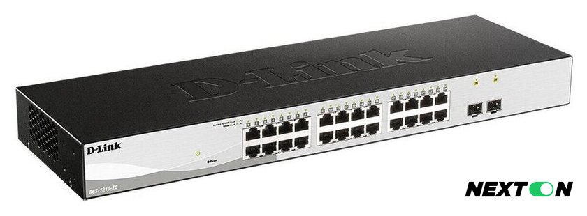 Управляемый коммутатор 2-го уровня D-Link DGS-1210-26/FL2A - Изображение №3 — Интернет-магазин Nexton
