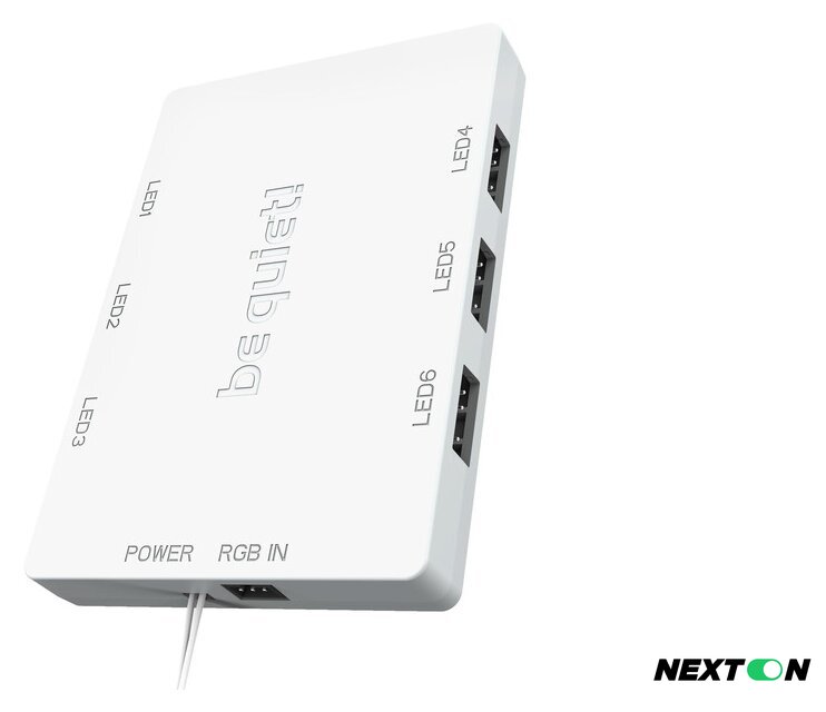 Комплект вентиляторов для корпуса с контроллером be quiet! Light Wings White 140mm PWM Triple-Pack BL102 - Изображение №5 — Интернет-магазин Nexton