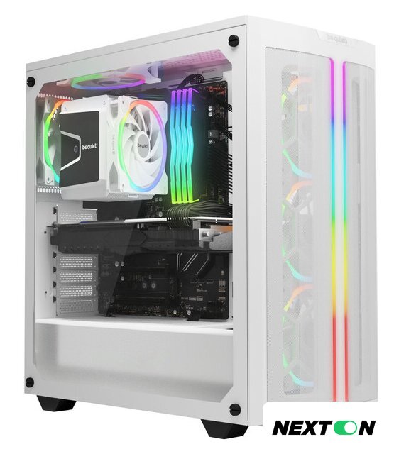 Комплект вентиляторов для корпуса с контроллером be quiet! Light Wings White 140mm PWM Triple-Pack BL102 - Изображение №2 — Интернет-магазин Nexton
