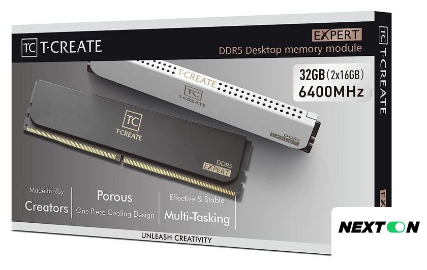 Оперативная память Team T-Create Expert 2x16ГБ DDR5 6400 МГц CTCED532G6400HC32ADC01 - Изображение №7 — Интернет-магазин Nexton