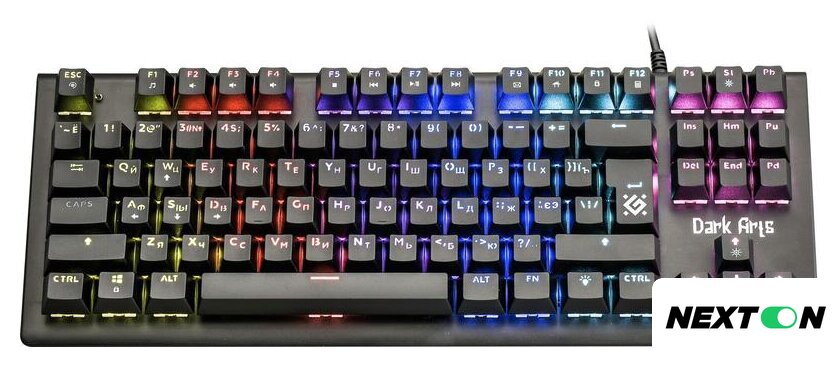 Клавиатура Defender Dark Arts GK-375 RU - Изображение №3 — Интернет-магазин Nexton